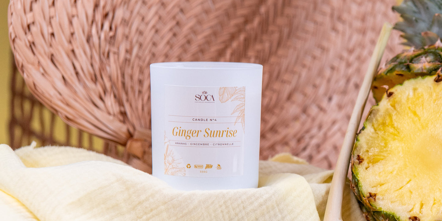 Candle n°4 - Ginger Sunrise